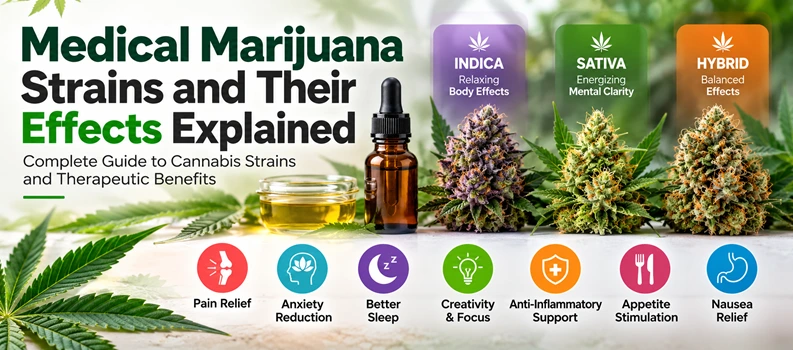 Medical Marijuana Strains and Their Effects Explained